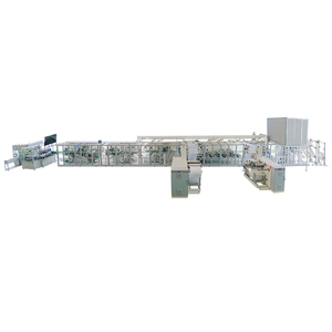 Ligne de production de draps de lit jetables entièrement servo motorisés pour patients, machine à sous-draps avec boîte de vitesses et moteur 380V 250-300 M/min - Product Image 4