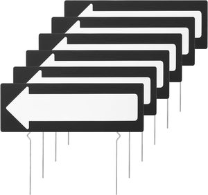 Cartelli Direzionali Personalizzati a Doppia Faccia <span class=keywords><strong>in</strong></span> Plastica, Resistenti alle Intemperie, per <span class=keywords><strong>Vendita</strong></span> Proprietà, Forniture per Agenti e Proprietari - Product Image 2