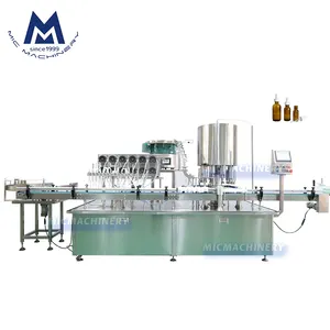 Auto peristaltic pump industry bottle syrup oral liquid filling machine with gmp standard