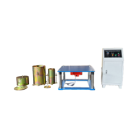 Table vibrante électronique 220 V pour la densité relative des sols de laboratoire, garantie 1 an, pour sols granulaires, équipement de test des sols
