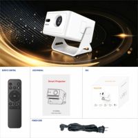 Projecteur HY320MAX 1080P UHD 8K Max Android 14 pour Home Cinéma, Mise au Point Automatique, 400 Lumens, Projection Full HD