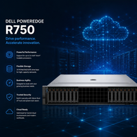 Serveur Dell R750 haute performance avec processeur Xeon, serveur en rack 2U adapté aux applications informatiques