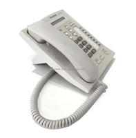 Telepon Kabel Digital PBX Proprietary XUNWEI KX-T7665 Berkualitas Tinggi untuk Bisnis Hotel Desktop