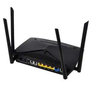 802.11AX wifi 6 vdsl مودم 1800 ثنائي الموجات جهاز التوجيه الصناعي wifi ل سوهو