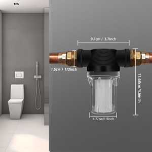 用于电动滤水器1/2 “3/4” 沉淀物Tussu纸，用于滤水器高级全屋旋转滤水器 - Product Image 3