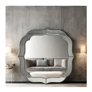 Wholesale Art Deco Wall Mirror Porch Dining Room Sitting Room Fireplace Corridor Dicorative Mirror Miroir