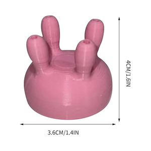 Outils de dessert imprimés en 3D : Capuchons en forme de ventre de vache et de bouteille de lait pour diviseur et couvercle de carton de lait, pour un rangement pratique - Product Image 2