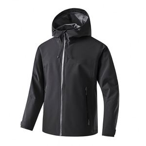 Vestes Softshell à Capuche Entièrement Zippées Populaires avec Logo Personnalisé pour Événements Sportifs Promotionnels et Activités de Team Building Professionnel - Product Image 5