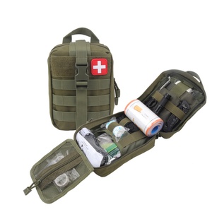 Trousse de premiers secours IFAK personnalisable pour l'extérieur/le sport, trousse d'urgence portable avec accessoires médicaux utilitaires - Product Image 1
