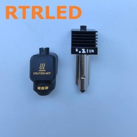 Buse antiadhésive en téflon 0,2/0,4/0,6/0,8 mm à débit standard, pièce de hotend d'imprimante 3D pour filament PETG Bambu Lab P2S