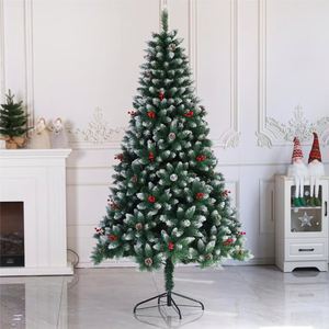 <b>Outdoor</b> Big PVC/PE Pine Christmas Tree Dyed Snowy with Realistic Branch for <b>Xmas</b> Deco - Product Image 1