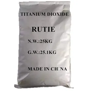 Anatase TiO2 terbaik dan Rutile Titanium dioksida untuk keramik, pelapisan, tinta, pigmen kulit.