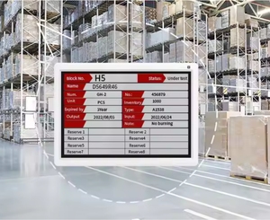 ป้ายกำกับอิเล็กทรอนิกส์กระดาษอิเล็กทรอนิกส์สำหรับใช้ในคลังสินค้าและสินค้าซูเปอร์มาร์เก็ตขนาด10.2นิ้ว - Product Image 1