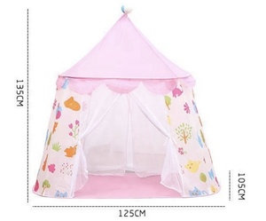 Gran oferta, tienda <span class=keywords><strong>de</strong></span> campaña plegable para niños al aire libre, casa <span class=keywords><strong>de</strong></span> juegos para niñas, Castillo <span class=keywords><strong>de</strong></span> juguete, casa <span class=keywords><strong>de</strong></span> campaña - Product Image 6
