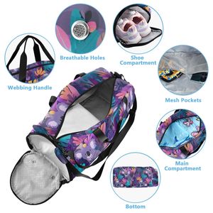 Bolsa de deporte personalizada con logo de koalas australianos, estampada con animales, para niños, para viajes, gimnasio, para niñas y niños - Product Image 6