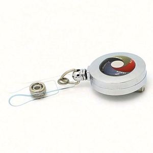 Retractable Reel Pull <b>Id</b> Card Badge <b>Holder</b> Style Abs New - Product Image 5