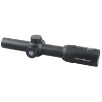 Lunette de tir Vector Optics Constantine 1-8x24 SFP 30mm en aluminium LPVO avec lentilles entièrement multicouches, réticule sur le deuxième plan focal, éclairage rouge à 11 niveaux