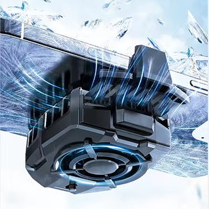 Hot bán chúng tôi di động điện thoại di động Cooler với ánh sáng màu xanh tản nhiệt cho chơi game chất bán dẫn người giữ điện thoại - Product Image 4