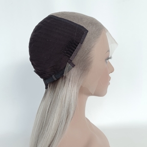 Meistverkaufte Neue Maßgefertigte 22'' Glatte Premium 100% Echthaar-Perücken Vorgezupftes Rohes Haar Aschblond 13*6 HD Lace Front Perücke - Product Image 2