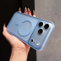 Étui de protection magnétique translucide mat pour Apple iPhone 18 Pro Max 18 Pro 17 Pro Max 16 Pro Max, anti-chute