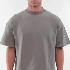 Luxurious Men's Cotton Camisole: Customizable Heavyweight Oversized Mock Neck T-Shirt in Plush Quality