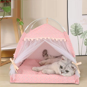 Chat tente <span class=keywords><strong>lit</strong></span> produits pour animaux de compagnie le général fermé confortable hamac avec étages chat maison animal de compagnie petit chien maison accessoires produits - Product Image 1