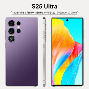 5G <span class=keywords><strong>CDMA</strong></span>デュアルSIMロック解除AndroidスマートフォンS25 Ultra HD 16GB + 1テラバイト大画面格安ゲーム120WクイックチャージOLED - Product Image 3