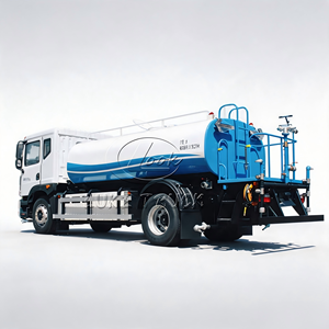 Camión Cisterna de Agua con Batería de Litio DFAC, Tanque de Agua Eléctrico de 10 CBM - Product Image 1