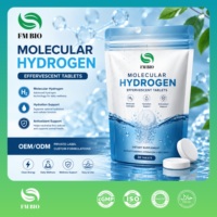 Comprimés effervescents d'hydrogène moléculaire H2, antioxydant et hydratant, complément alimentaire, OEM ODM Marque Privée