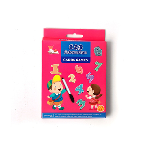 Carte di istruzione giochi di apprendimento numero lettera calcolare le schede Flash <span class=keywords><strong>con</strong></span> penne cancellabili lavabili giochi da tavolo riciclabili confezione - Product Image 1