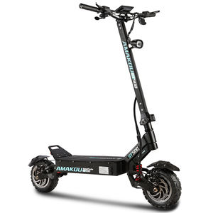 Trottinette électrique pliable à double moteur 4500W avec batterie au lithium pour trajets quotidiens, livraison directe depuis l'entrepôt euro-américain - Product Image 2