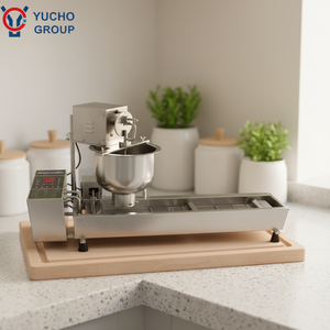 Máquina Comercial Nueva y Automática para Hacer Mini Donas, Alta Productividad, Conexión a Corriente, Uso en Panadería, Materia Prima a Base <span class=keywords><strong>de</strong></span> Leche, Forma Redonda - Product Image 6