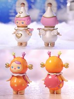 Jouets en gros transfrontaliers authentiques pour PUCKY Horoscope Babies Blind Box Figurine de collection en PVC sur le thème des constellations