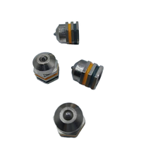 KEQIRUI 339697 Pistolet à colle chaude avec buse en cuivre, type direct, connecteurs de pulvérisation latérale, tête de buse, boîte en carton