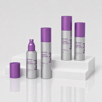 BORAN Macaron Ball Cap Flacon pulvérisateur vide en plastique PET mat à brume fine, rechargeable, pour brume corporelle et capillaire, flacon pompe cosmétique