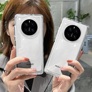 <span class=keywords><strong>Coque</strong></span> de téléphone portable transparente en acrylique pour Mate80, anti-traces de doigts, pressée à <span class=keywords><strong>chaud</strong></span>, haute perméabilité, protection intégrale - Product Image 3