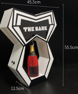 Affichage LED personnalisé de glorificateur de vin de logo pour lounge bar fête boîte de nuit service VIP <span class=keywords><strong>Nexus</strong></span> bouteille seaux à glace bacs à boissons - Product Image 6