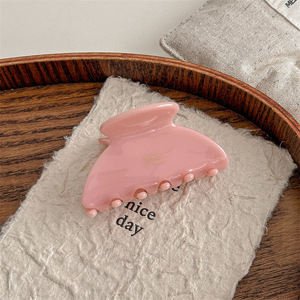 กิ๊บหนีบผมทรงฉลามแบบฝรั่งเศส วัสดุอะซิเตท สำหรับผู้หญิง ขนาดกลาง - Product Image 6