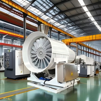 2025 nouvel équipement de nettoyage d'air de machine de canon à brouillard haute pression avec composant de moteur de noyau et pistolet de pulvérisation de brouillard d'eau