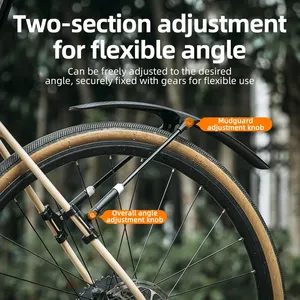 ROCKBROS Wholesale Arbitrary Regulation Bike Fenders Adjustable <strong>Bicycle</strong> <strong>Mudguard</strong> <strong>Steel</strong> Road Dirt Bike Front Fender - Product Image 5