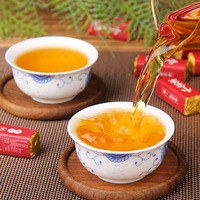 Thé noir en briques dorées miniatures 500g, thé concentré de qualité supérieure du Yunnan, briques de thé portables, vente en gros