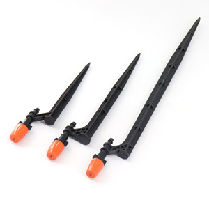 Microaspersor de Inserción para Jardín, 16.9cm, 22.5cm, 34.3cm, Boquilla Naranja, para Riego de Jardín, Riego de Flores, Aspersor Atomizador de Plástico - Product Image 4