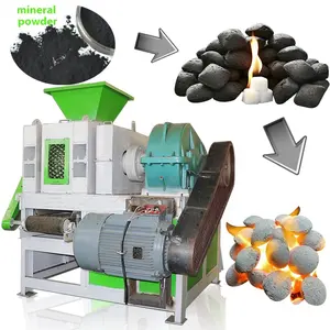 Mesin penekan bola bebas debu harga pabrik kualitas terbaik mesin pembuat penekan bola aluminium timbal karbon batu bara