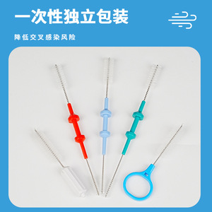 Cepillos de limpieza para equipos médicos, incluyendo cepillos para limpiar tubos traqueales y laríngeos, son fabricados con cerdas de nailon. - Product Image 3