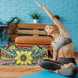 Échantillon gratuit Sac de yoga chaud pour hommes femmes filles Sac de transport de tapis de yoga en polyester tendance avec sangle réglable pour le sport - Product Image 6