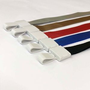 สายคล้องคอแบบกำหนดเองพร้อมโลโก้และสีตามสั่ง ราคาโรงงาน ขนาด 80 85 90 ซม. พร้อมตะขอพลาสติก สำหรับพนักงานและนักเรียน - Product Image 2