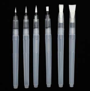 Stylo plume à aquarelle solide avec réservoir d'eau intégré pour le remplissage et la peinture à l'aquarelle - Product Image 1