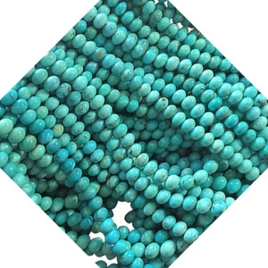 <span class=keywords><strong>Naturel</strong></span> turchese branelli rotondi per monili che fanno - Product Image 5