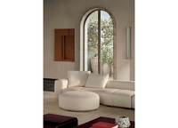 Modernes Italienisches Design Modulares Ecksofa Luxuriöse Geschwungene Polstercouch für Hochwertige Wohnzimmer