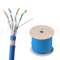 Câble réseau LAN extérieur étanche Cat 6 8 SFTP 23AWG en cuivre pur, résistant aux UV, pour enterrage direct, 50m, 40 Gbit/s, 2000 MHz